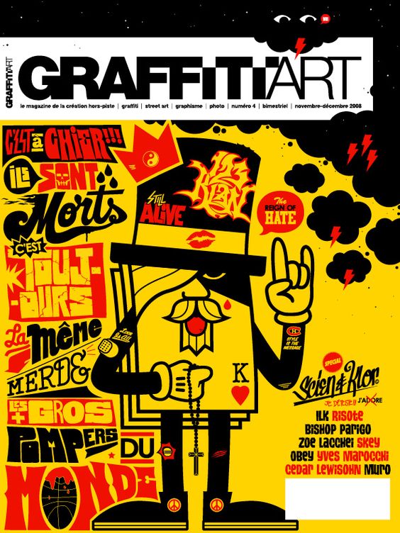 Portada Revista Illustración GraffitiArt