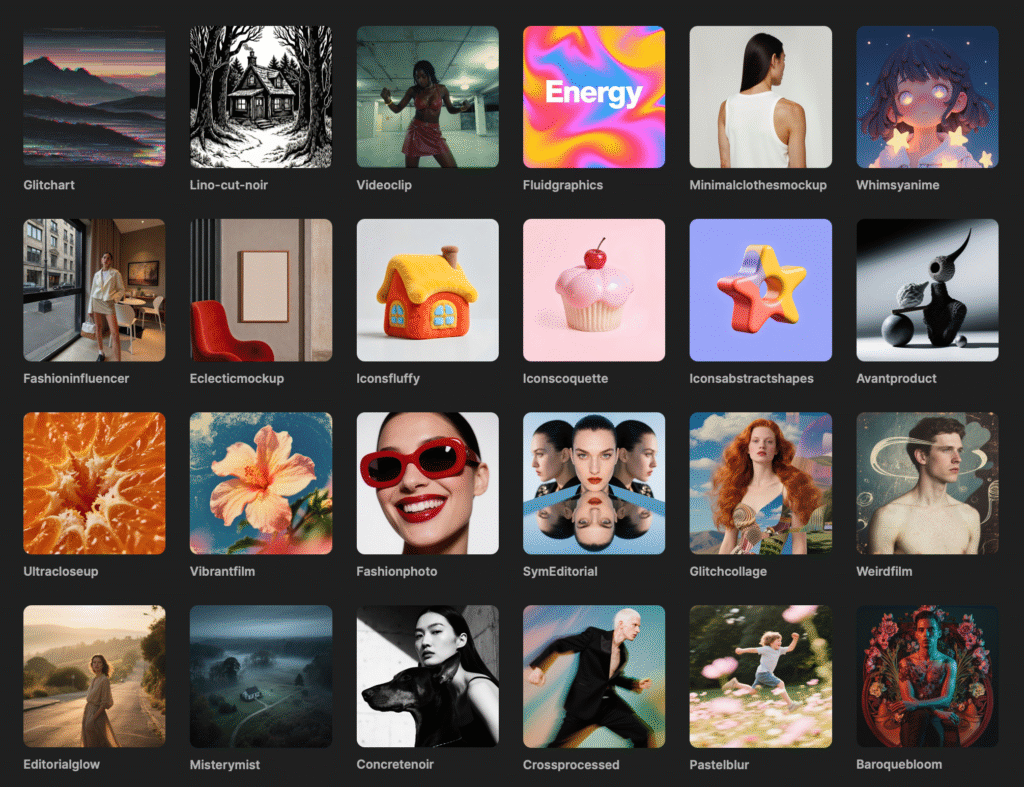 Estilos para crear imagenes mediante Inteligencia Artificial Generativa. Estilos para generar imágenes con IA
